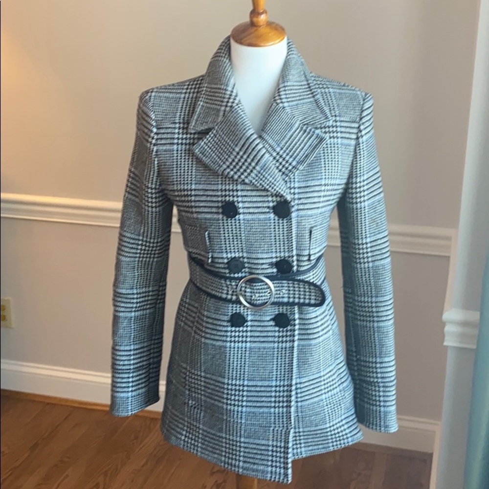 Emporio Armani wool pea coat